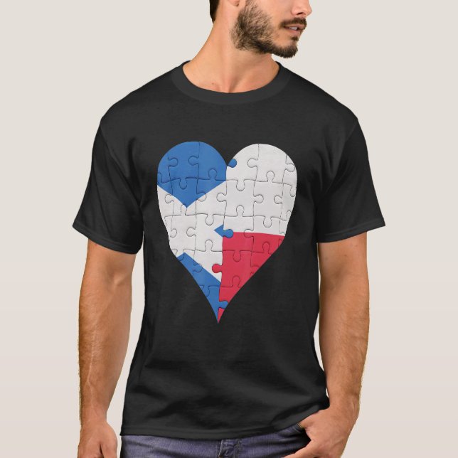 Camiseta Corazón de la bandera polaca de Escocia (Anverso)