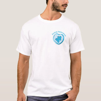 Camiseta Corazón de la conciencia del autismo
