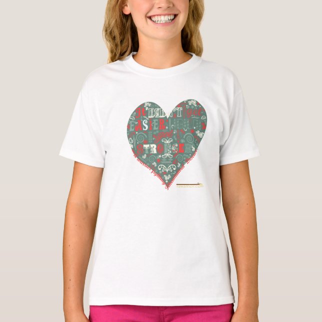 Camiseta Corazón de la fuerza (Anverso)