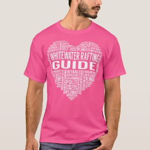 Camiseta Corazón de la guía de Rafting Whitewater