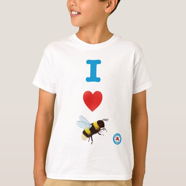 Camiseta Corazón de la juventud de las abejas (Anverso)