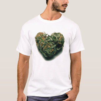 Camiseta corazón de la mala hierba