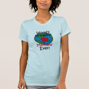 Camiseta Corazón de la Mejor Memaw del Mundo