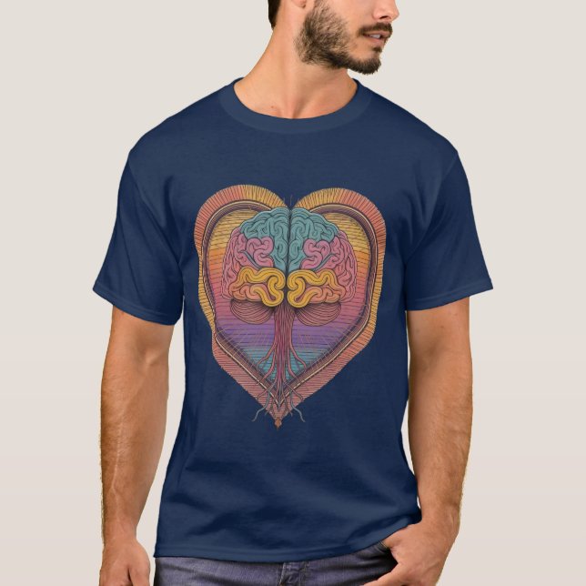 Camiseta Corazón de la mente (Anverso)