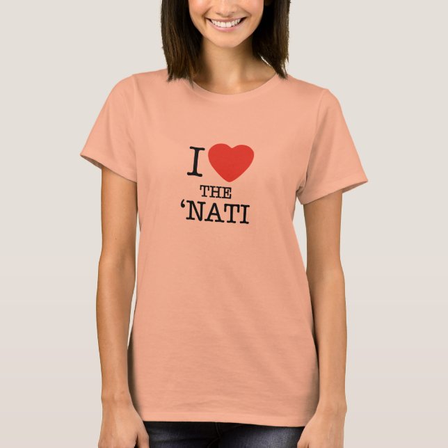 Camiseta Corazón De La Nati (Anverso)