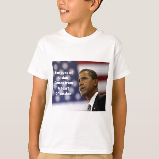 Camiseta Corazón de la pasión de Barack Obama