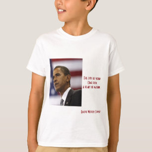 Camiseta Corazón de la pasión de Barack Obama