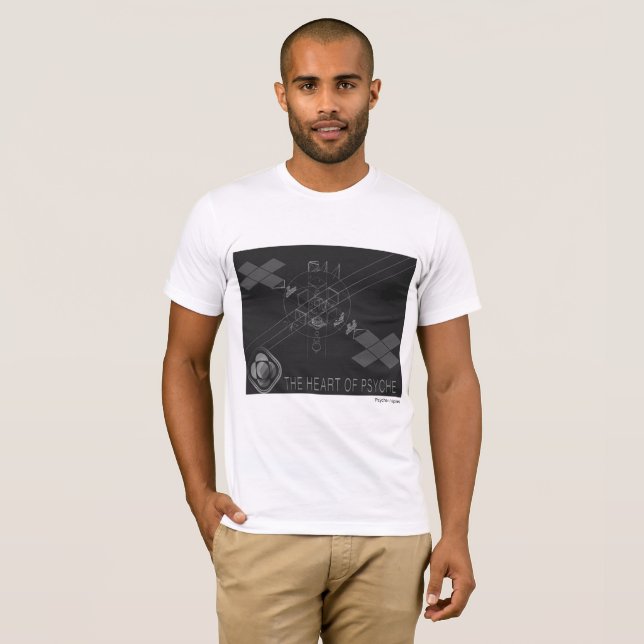 Camiseta Corazón de la psique (Anverso completo)