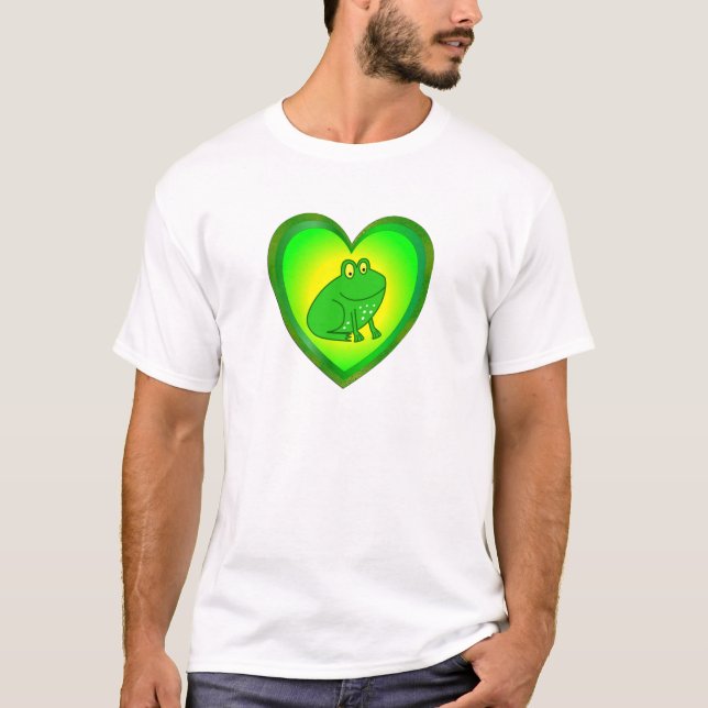 Camiseta Corazón de la rana (Anverso)