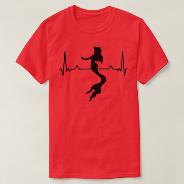 Camiseta Corazón de la Sirena (Diseño del anverso)