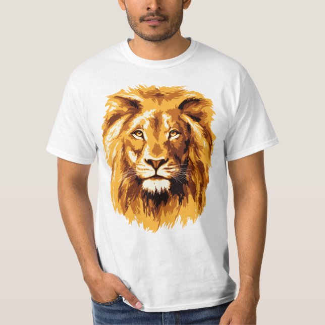 Camiseta "Corazón de león" (Anverso)