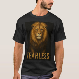 Camiseta Corazón de león, nacido para rugir