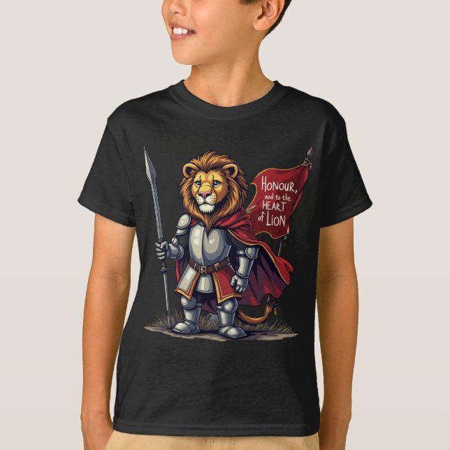 Camiseta Corazón de leones (Anverso)
