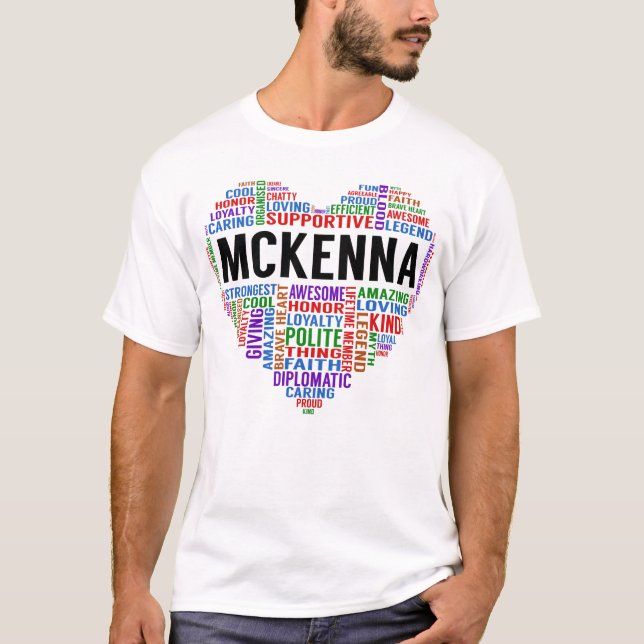 Camiseta Corazón de leyenda de MCKENNA (Anverso)