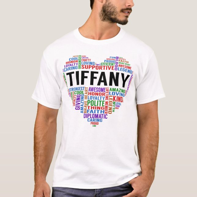 Camiseta Corazón de leyenda de TIFFANY (Anverso)