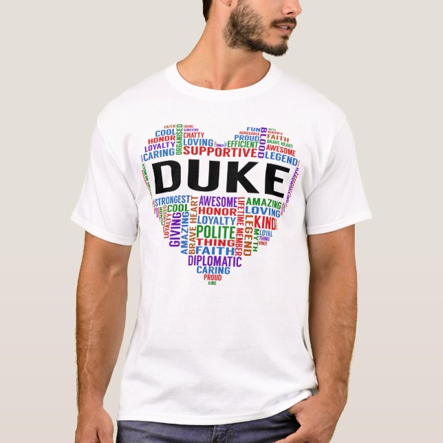 Camiseta Corazón de leyenda DUKE (Anverso)