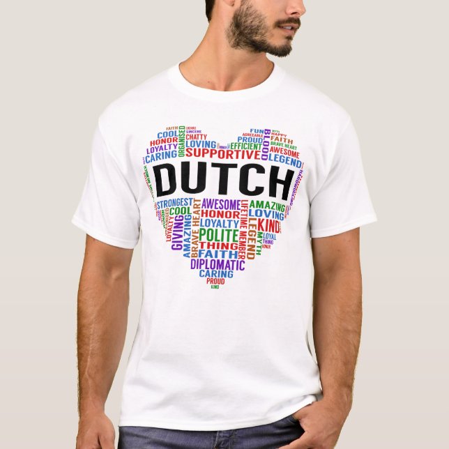 Camiseta Corazón de leyenda DUTCH (Anverso)