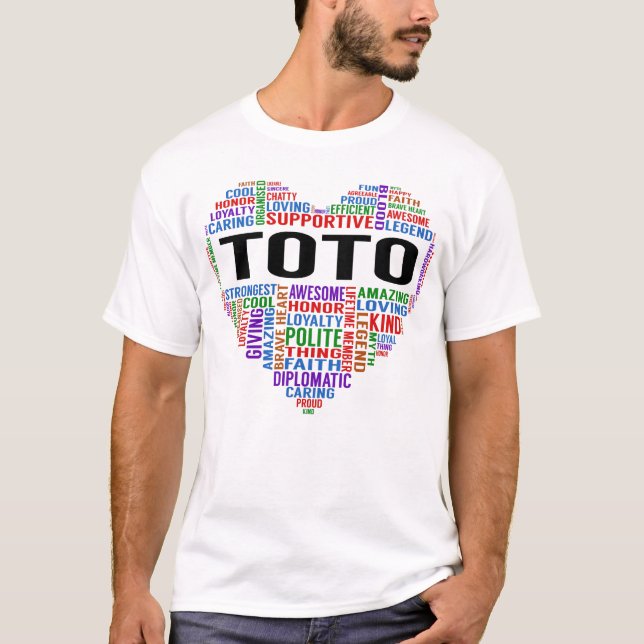 Camiseta Corazón de leyenda TOTO (Anverso)
