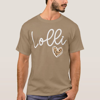 Camiseta Corazón de Lolli Lolli Abuela Lolli amiga de la ab
