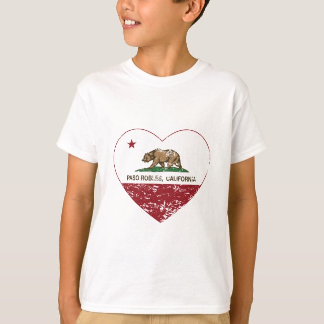 Camiseta corazón de los robles del paso de la bandera de (Anverso)