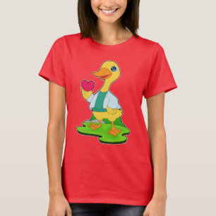 Camiseta Corazón de Médico de pato