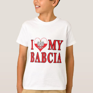 Camiseta Corazón de mi Babcia