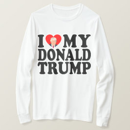 Camiseta Corazón de mi Donald Trump 47° presidente