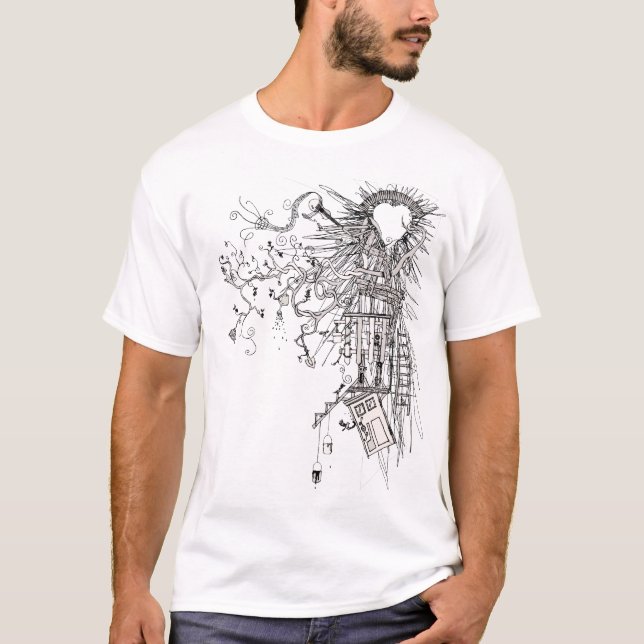 Camiseta corazón de misiones (Anverso)