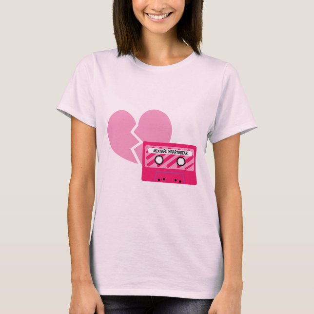Camiseta Corazón de MixTape (Anverso)