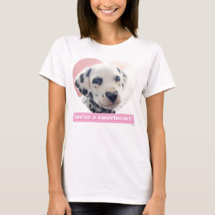 Camiseta Corazón de Nariz Dálmata