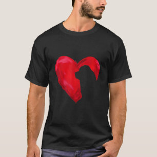 Camiseta Corazón de Newfoundland  regalo de día de San Vale