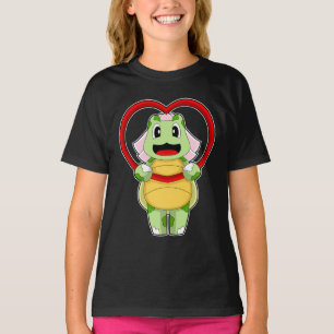 Camiseta Corazón de Novia Tortuga Boda