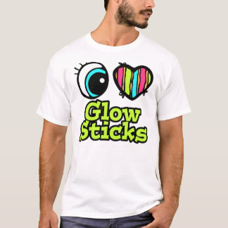 Camiseta Corazón de ojos brillante me encantan las garrapat