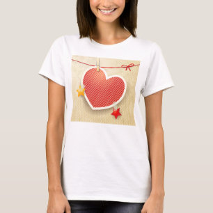 Camiseta Corazón de papel