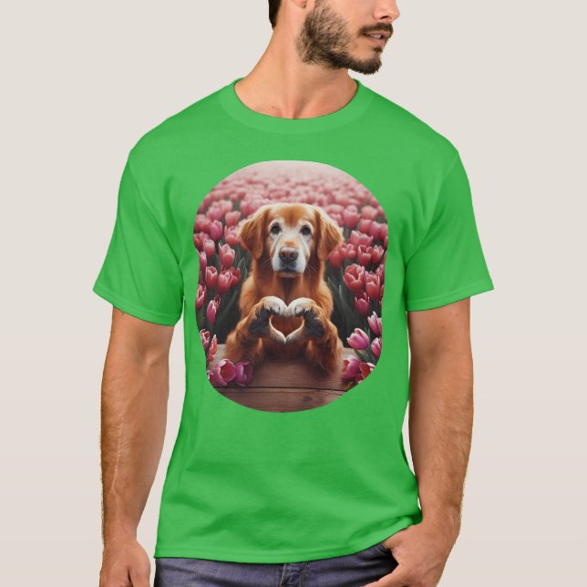 Camiseta Corazón de perrito (Anverso)