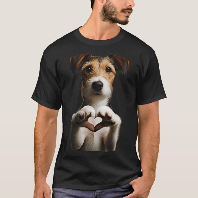 Camiseta Corazón de perrito (Anverso)