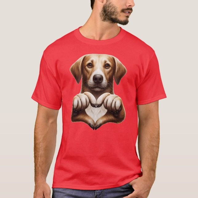 Camiseta Corazón de PERRITO (Anverso)