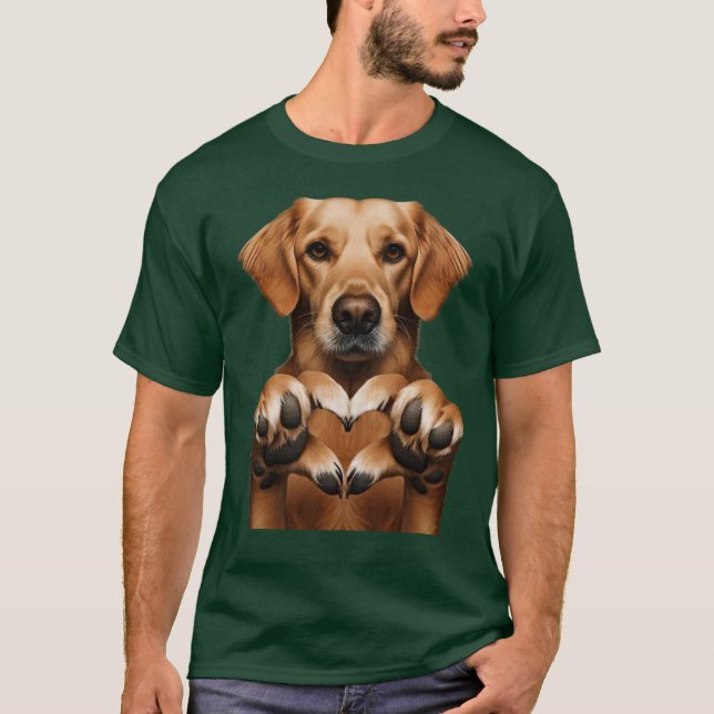 Camiseta Corazón de perrito (Anverso)