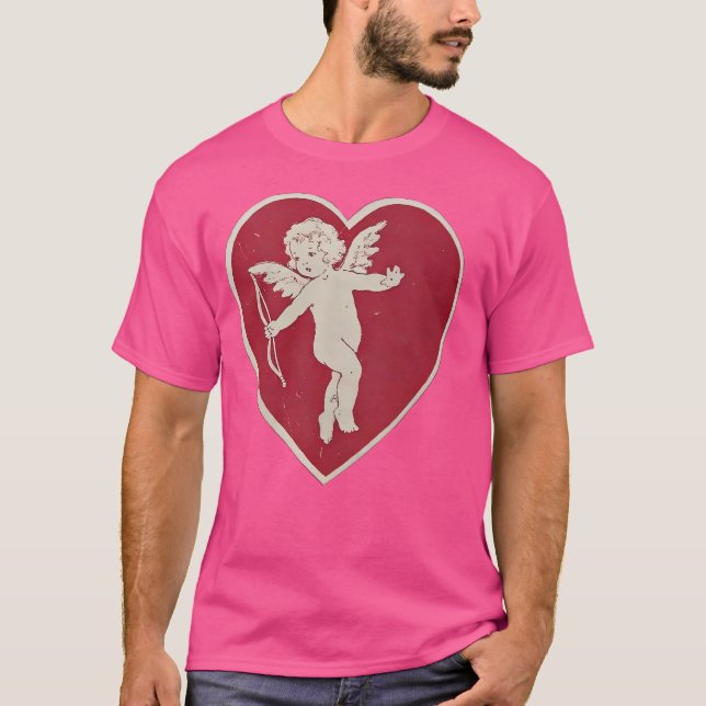 Camiseta Corazón de Querubín Coquette (Anverso)