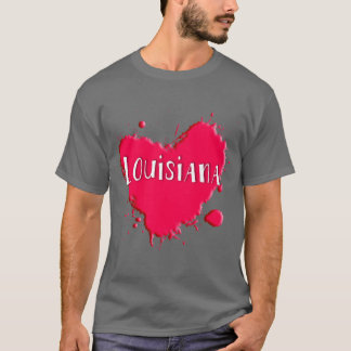 Camiseta Corazón de Salpicadura