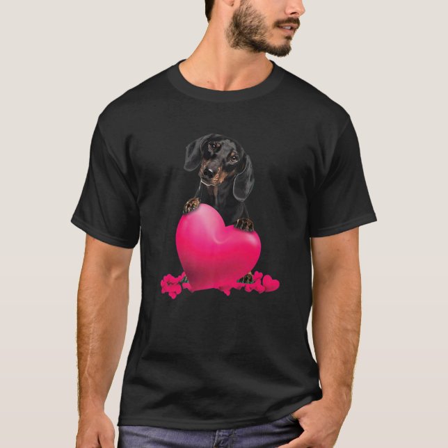 Camiseta Corazón de San Valentín de San Valentín de San Val (Anverso)