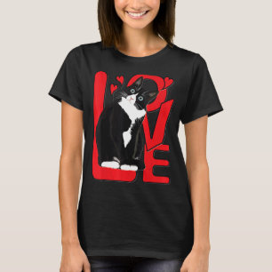 Camiseta Corazón de San Valentín para gatitos y animales