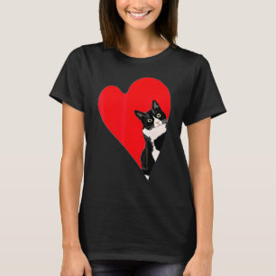 Camiseta Corazón de San Valentín para gatitos y animales