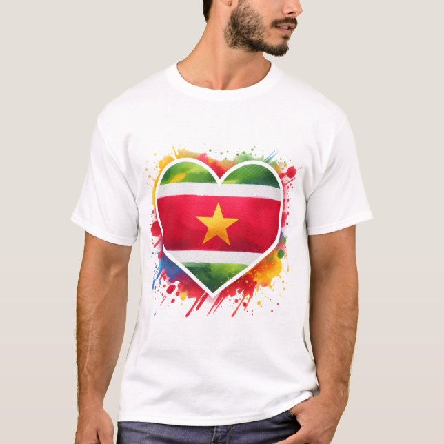 Camiseta Corazón de Surinam (Anverso)