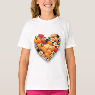 Camiseta Corazón de sushi