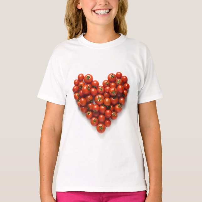 Camiseta Corazón de tomate (Anverso)