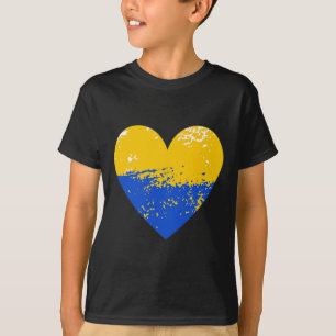 Camiseta Corazón de Ucrania Amante Ucraniano Apoya