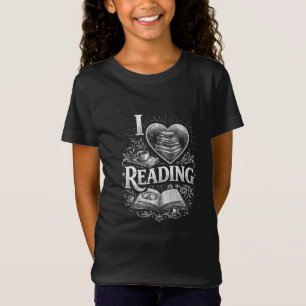 Camiseta Corazón de un amante de los libros