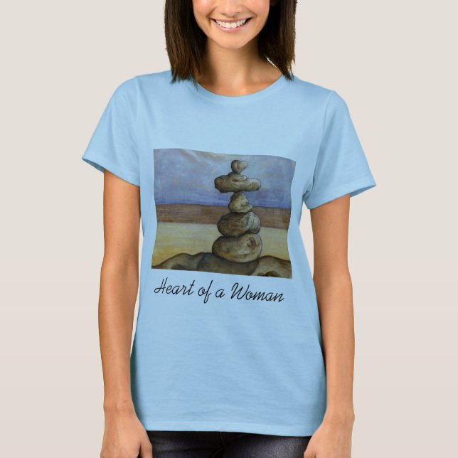 Camiseta Corazón de una mujer (Anverso)