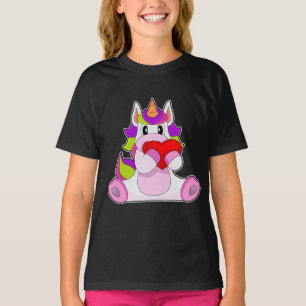 Camiseta Corazón de Unicornio